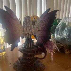 Butterfly girl with a demon